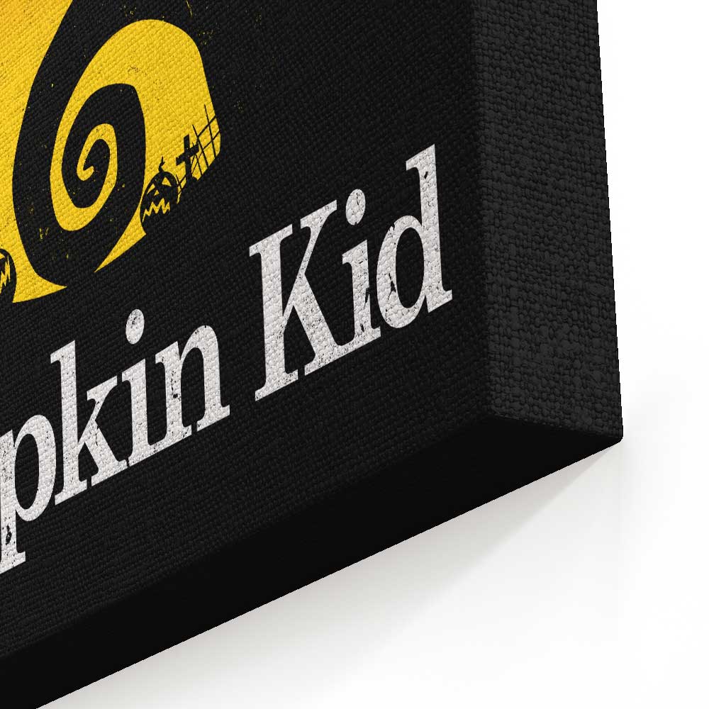 The Pumpkin Kid - Canvas Print