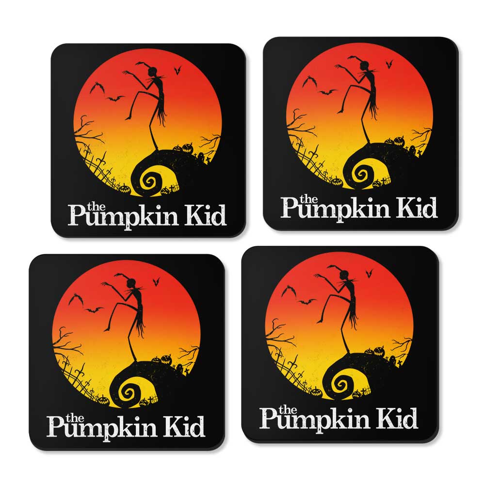 The Pumpkin Kid - Coasters