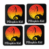 The Pumpkin Kid - Coasters