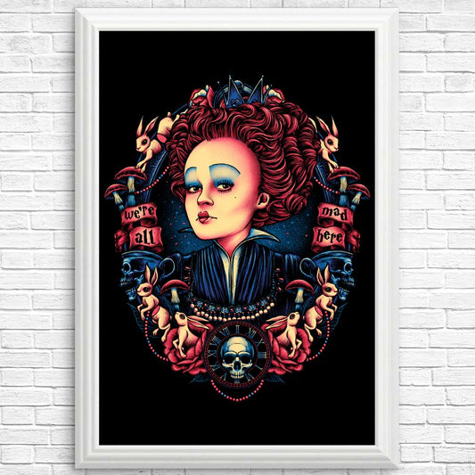 The Queen in Red - Posters & Prints