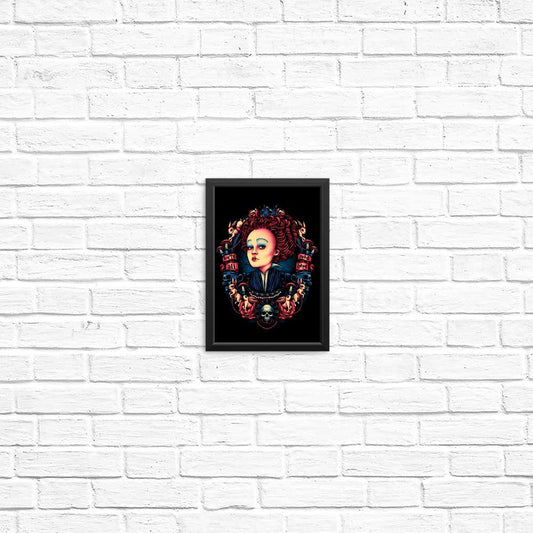 The Queen in Red - Posters & Prints