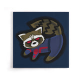 The Raccoon King - Canvas Print