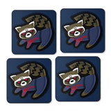 The Raccoon King - Coasters
