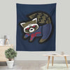 The Raccoon King - Wall Tapestry