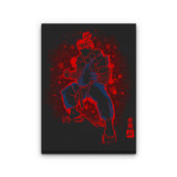 The Raging Demon - Canvas Print