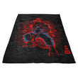 The Raging Demon - Fleece Blanket