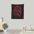 The Raging Demon - Wall Tapestry