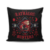 The Rathalos Hunters - Throw Pillow