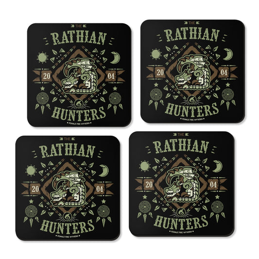 The Rathian Hunters - Coasters