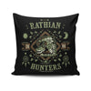 The Rathian Hunters - Throw Pillow