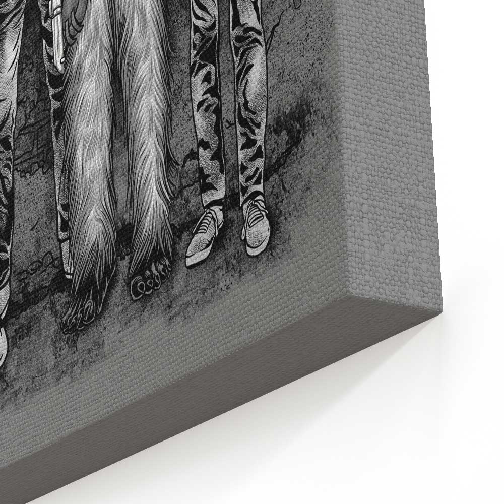 The Rebels - Canvas Print