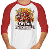 The Rickredibles - 3/4 Sleeve Raglan T-Shirt