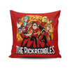 The Rickredibles - Throw Pillow