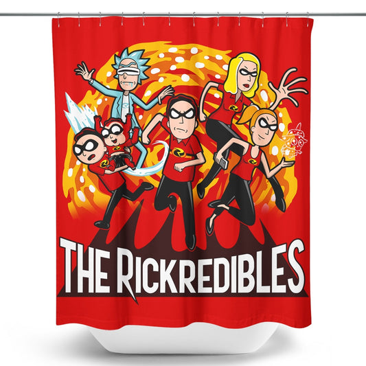 The Rickredibles - Shower Curtain