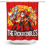 The Rickredibles - Shower Curtain