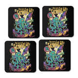 The Rise of Cathulhu - Coasters