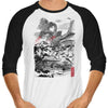 The Rise of the King of Terror - 3/4 Sleeve Raglan T-Shirt