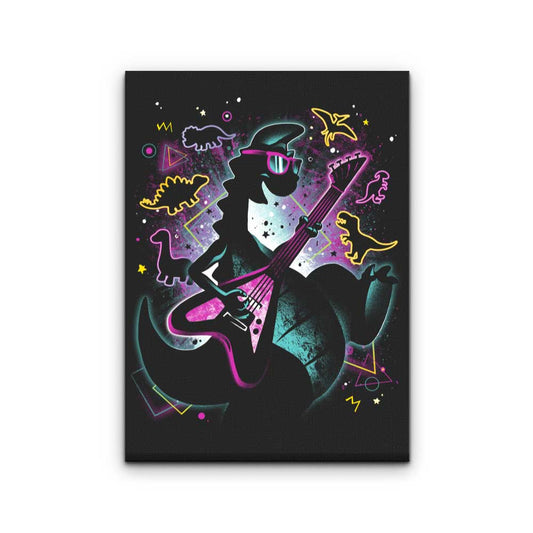 The Rocking Dinosaur - Canvas Print