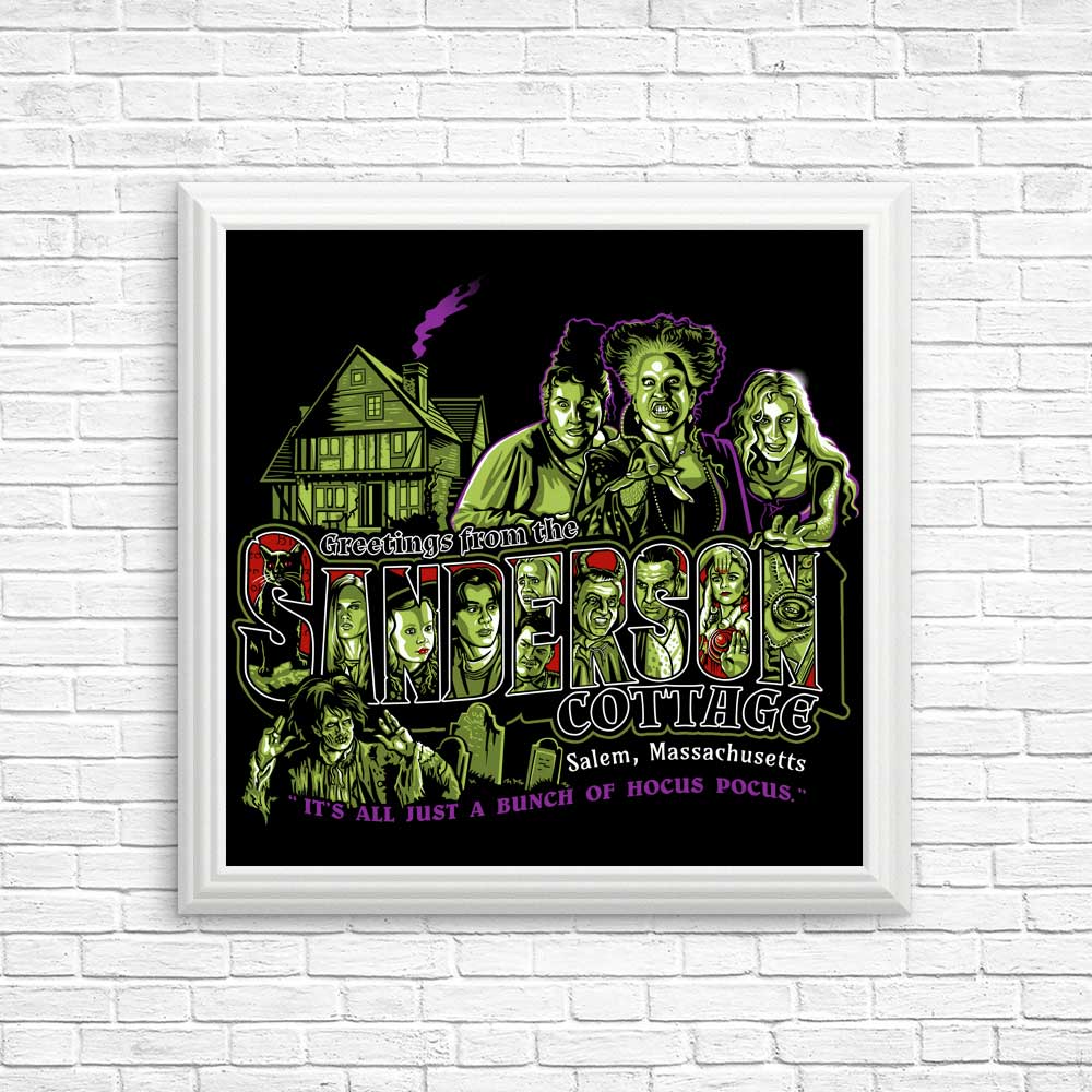 The Sanderson Cottage - Posters & Prints