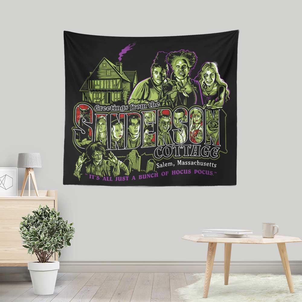 The Sanderson Cottage - Wall Tapestry
