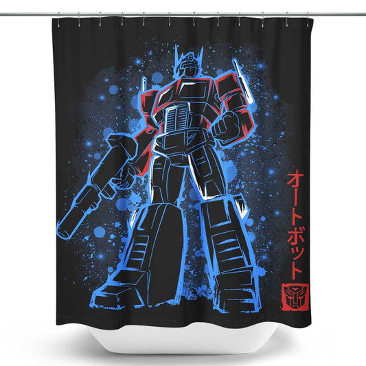 The Semi - Shower Curtain