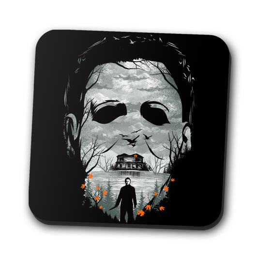 The Shape of Halloween - Coasters