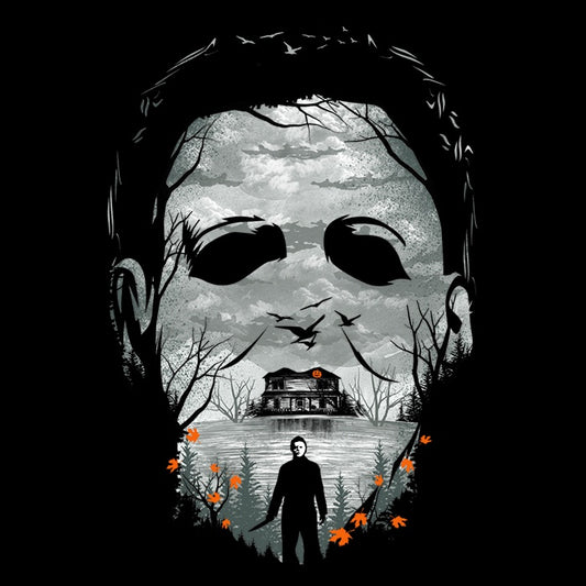 The Shape of Halloween - Fleece Blanket