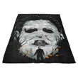 The Shape of Halloween - Fleece Blanket