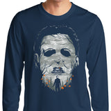 The Shape of Halloween - Long Sleeve T-Shirt