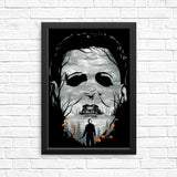 The Shape of Halloween - Posters & Prints