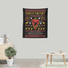 The Silent Night (is Dark and Full of Terrors) - Wall Tapestry