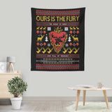 The Silent Night (is Dark and Full of Terrors) - Wall Tapestry