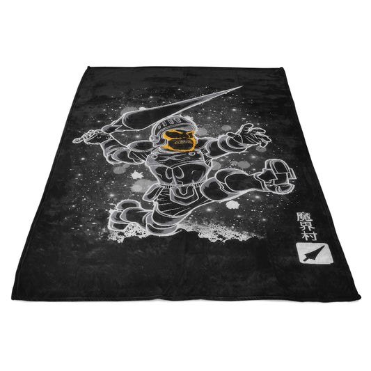 The Silver Knight - Fleece Blanket
