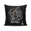 The Silver Knight - Throw Pillow