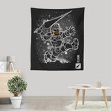 The Silver Knight - Wall Tapestry