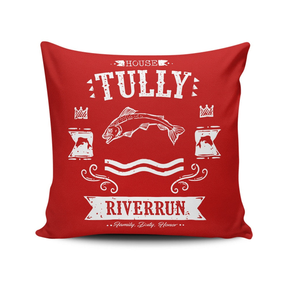 The Silver Trout - Throw Pillow