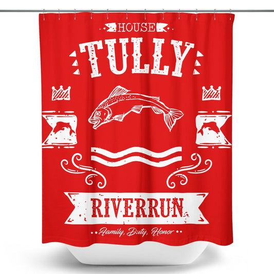 The Silver Trout - Shower Curtain