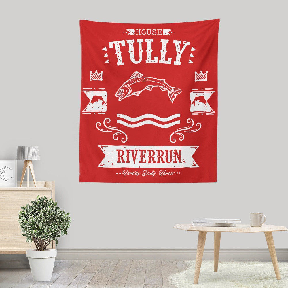 The Silver Trout - Wall Tapestry