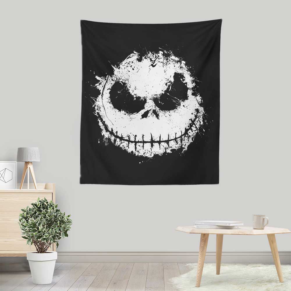 The Skeleton Grin - Wall Tapestry