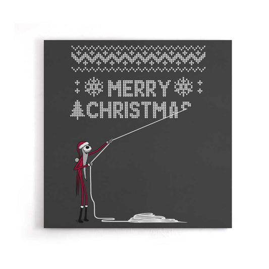 The Skeleton Who Stole Christmas - Canvas Print