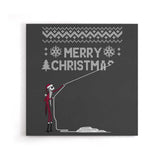 The Skeleton Who Stole Christmas - Canvas Print