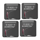 The Skeleton Who Stole Christmas - Coasters