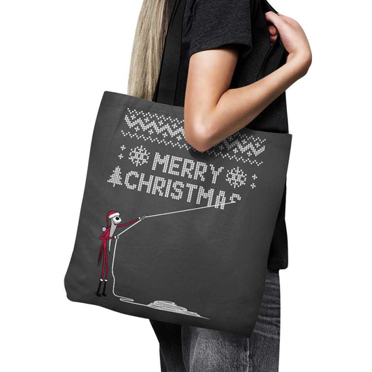 The Skeleton Who Stole Christmas - Tote Bag