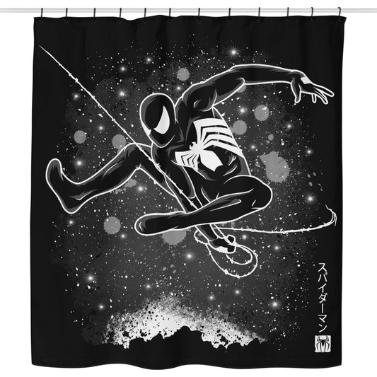 The Spider Symbiote - Shower Curtain