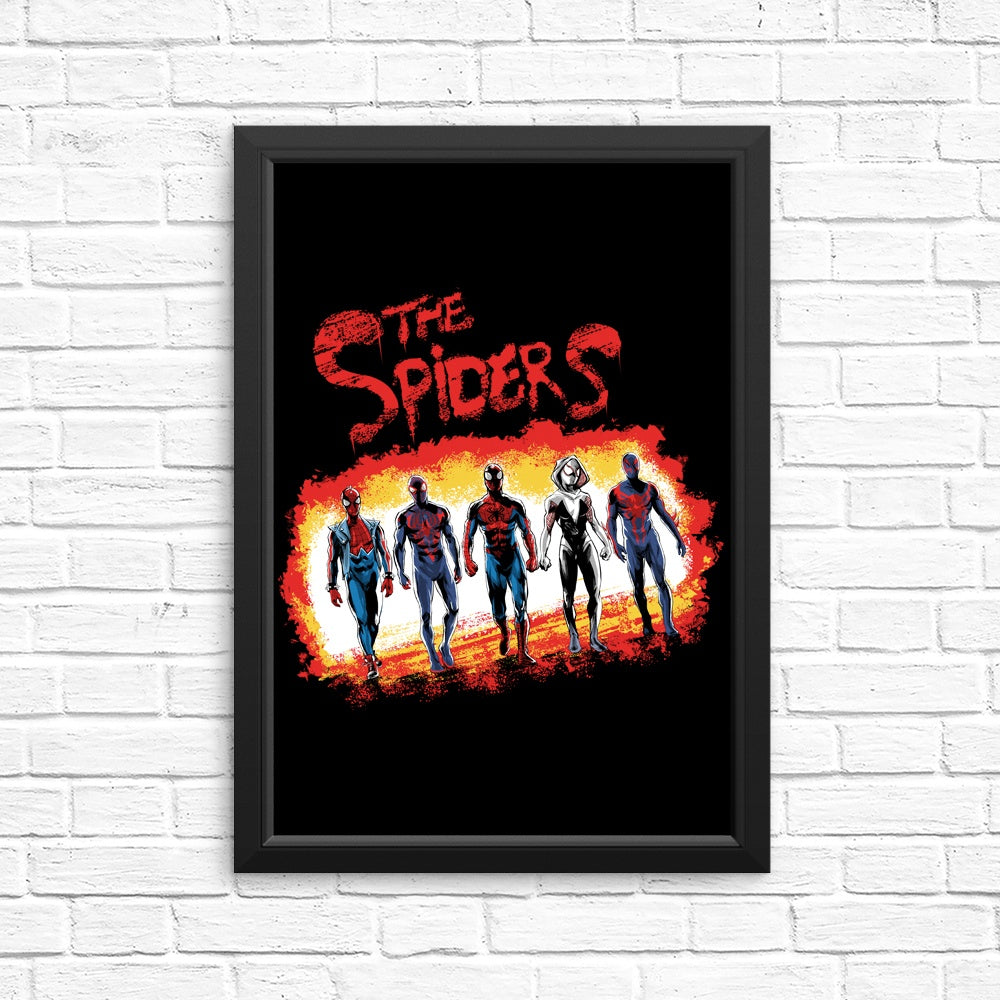 The Spiders - Posters & Prints – Once Upon a Tee
