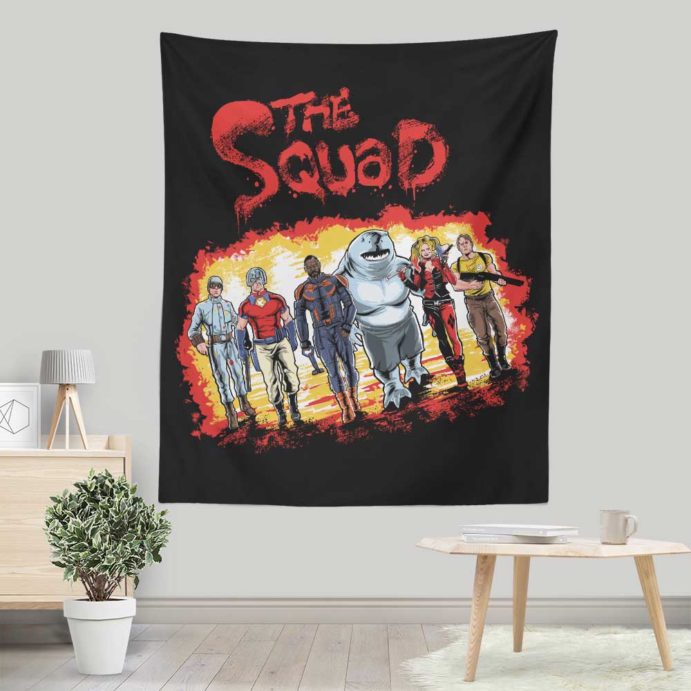 The Squad - Wall Tapestry