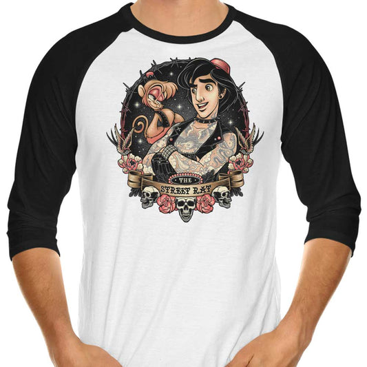 The Street Rat - 3/4 Sleeve Raglan T-Shirt