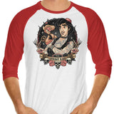 The Street Rat - 3/4 Sleeve Raglan T-Shirt