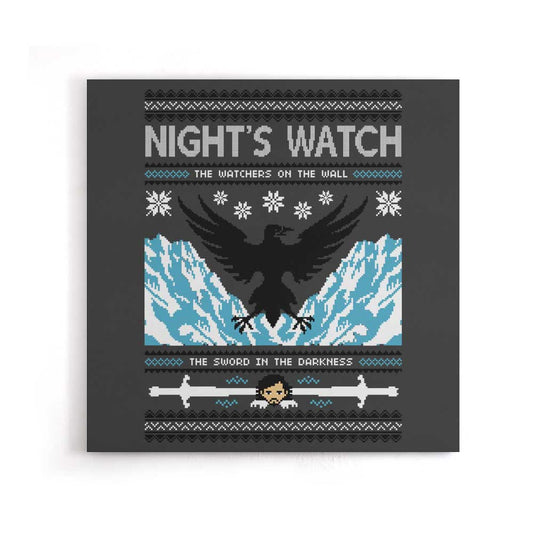 The Sweater in the Darkness - Canvas Print