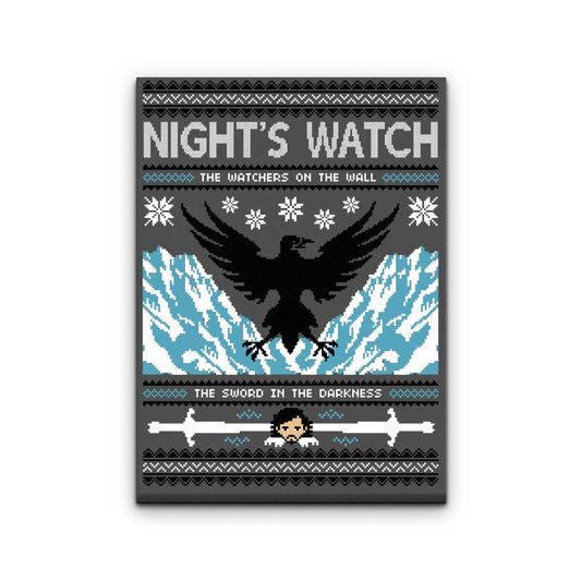 The Sweater in the Darkness - Canvas Print